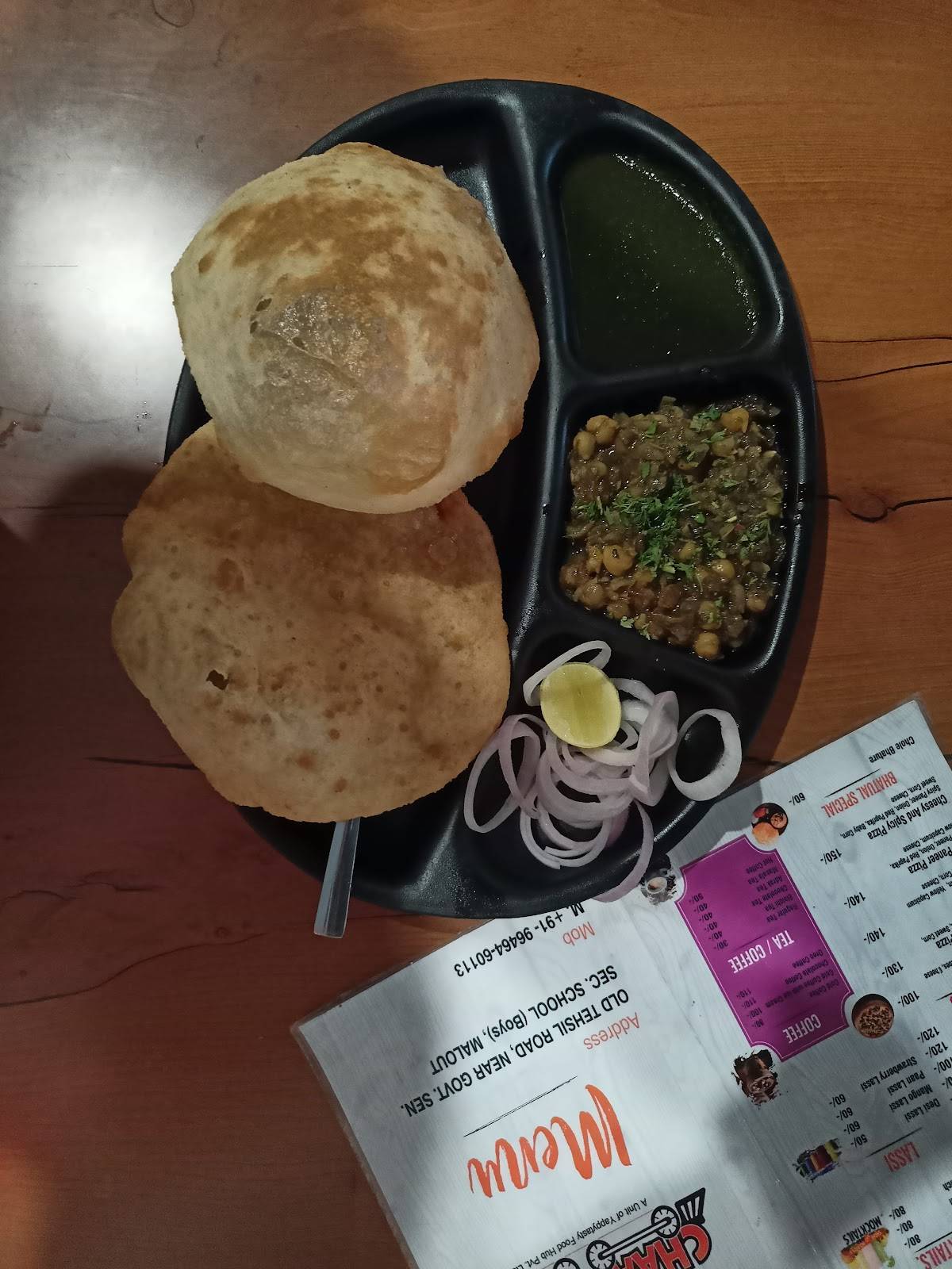 Cake town/chat adda menu