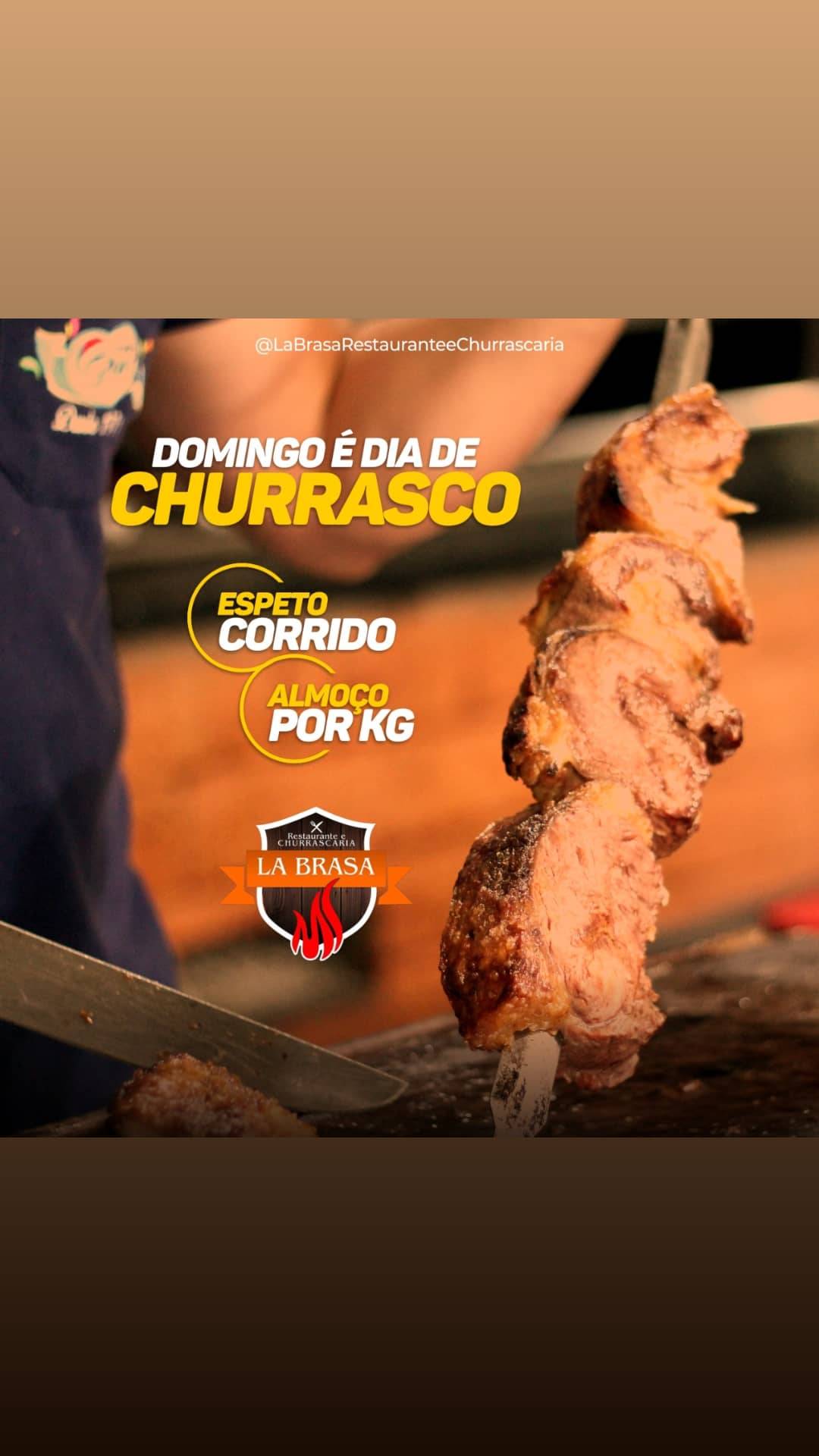 Restaurante La Brasa cardápio