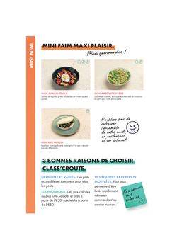 Menu de Class'croute