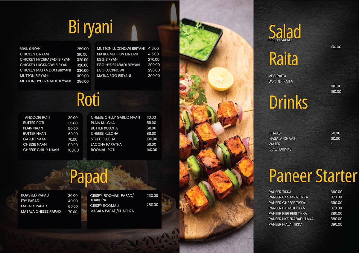 Cook Doo Cook menu