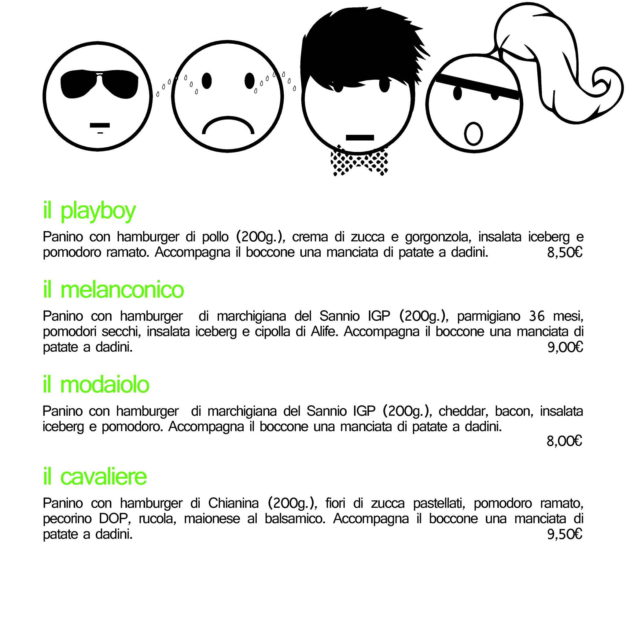 Menu di Cucù di Francesco Lama 