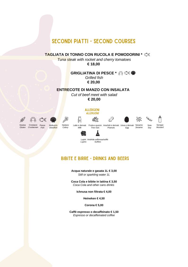 Menu di Da Mastrò Ristorante 