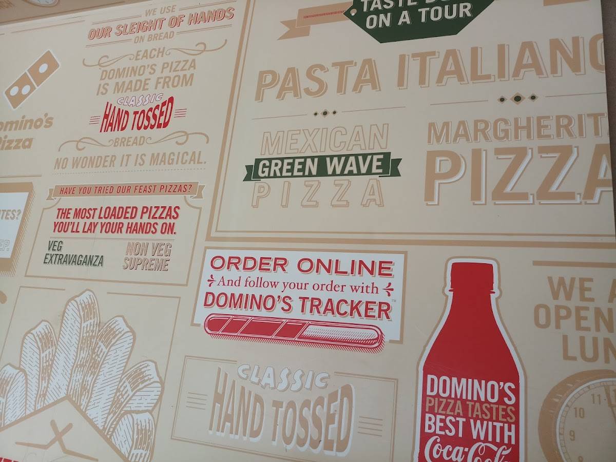 Domino's Pizza Gandhi Nagar, Brahmapur menu