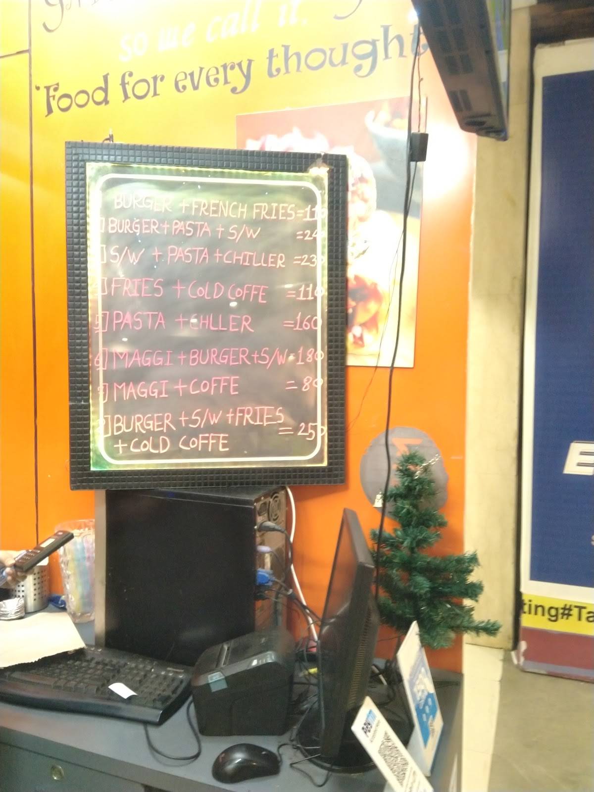 Eat Street Cafe menu