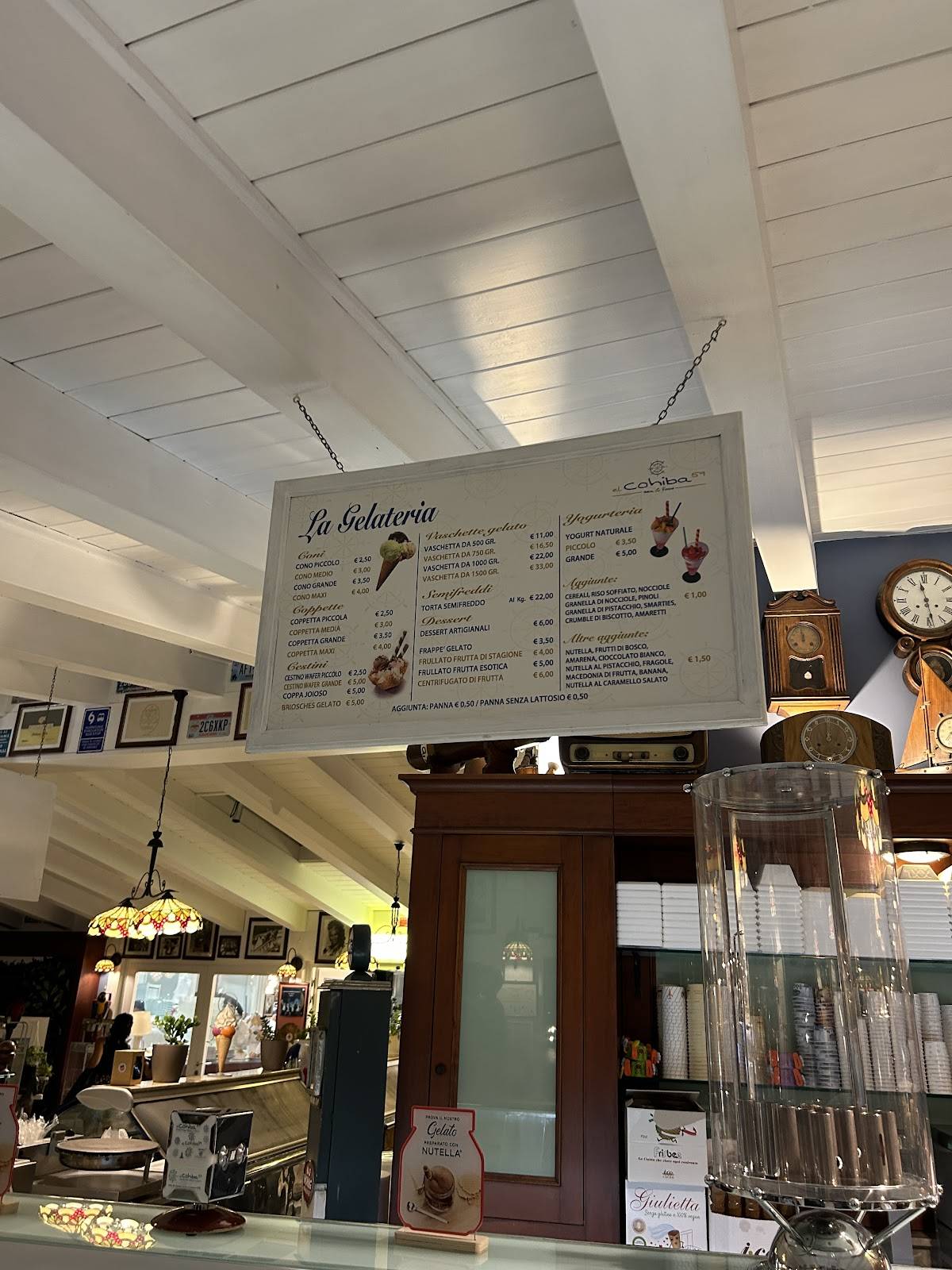 Menu di El Cohiba 59 