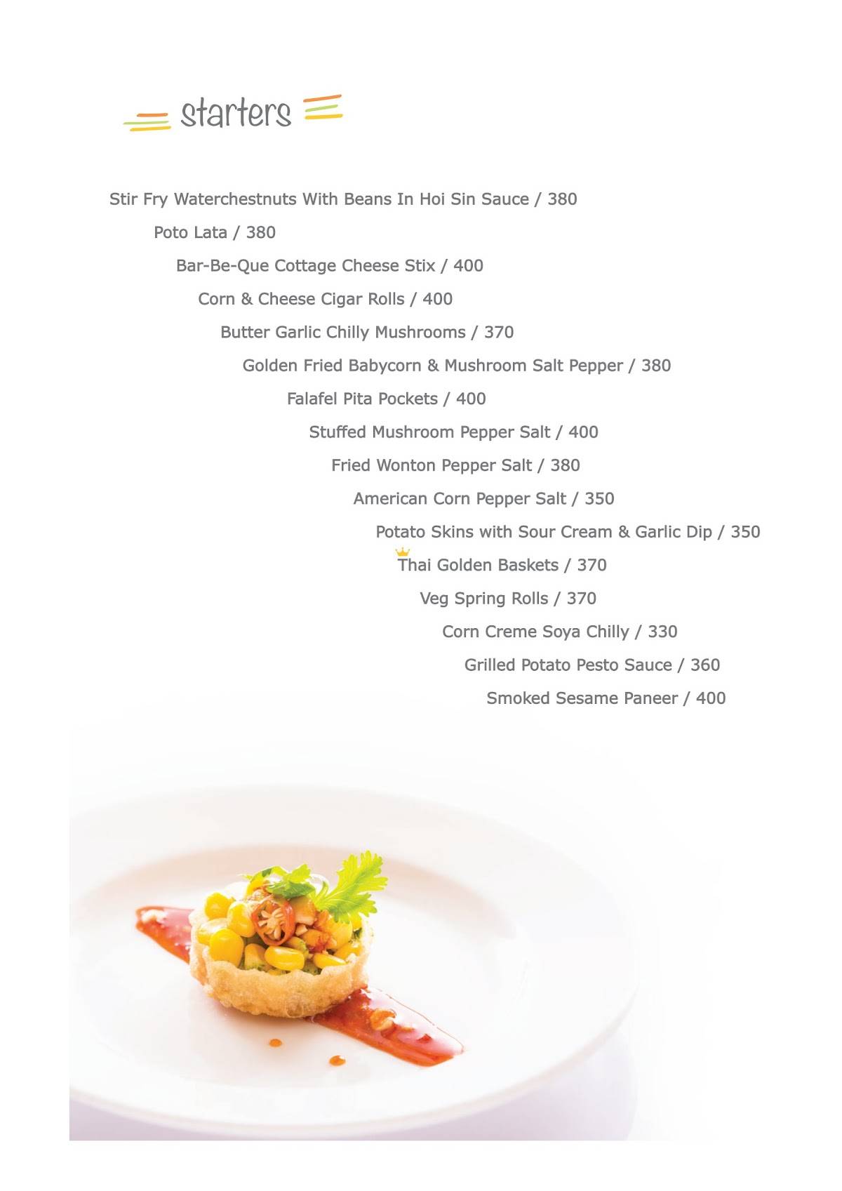 F.S.B menu
