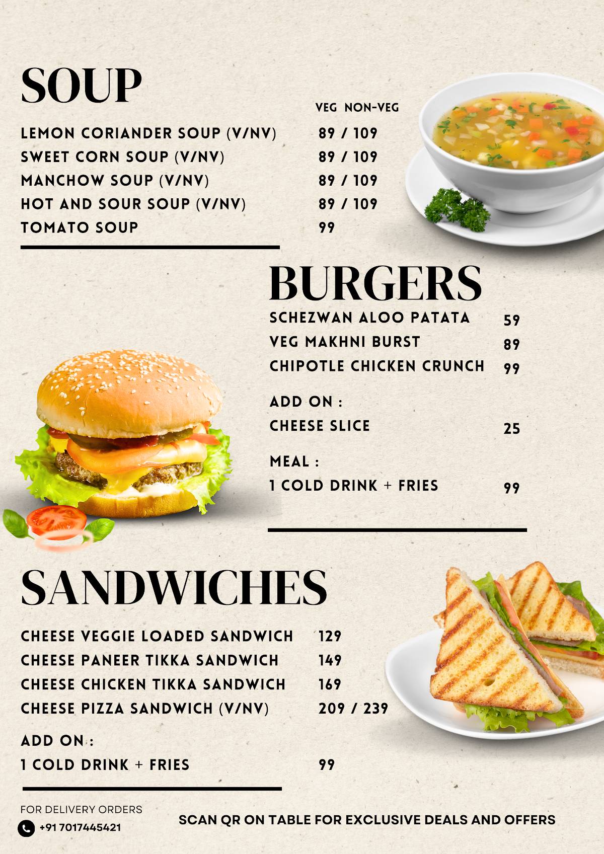 FLASHBACK (Cafe-Lounge-Eatery) menu