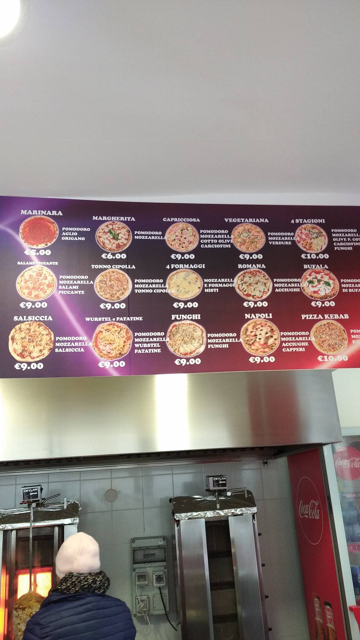 Menu di Fast Kebab & Pizzeria 
