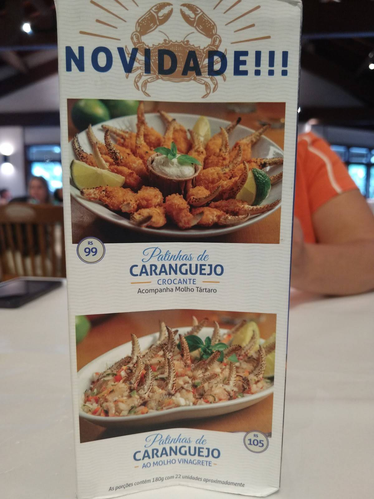 Garoupa Frutos do Mar - Campestre cardápio