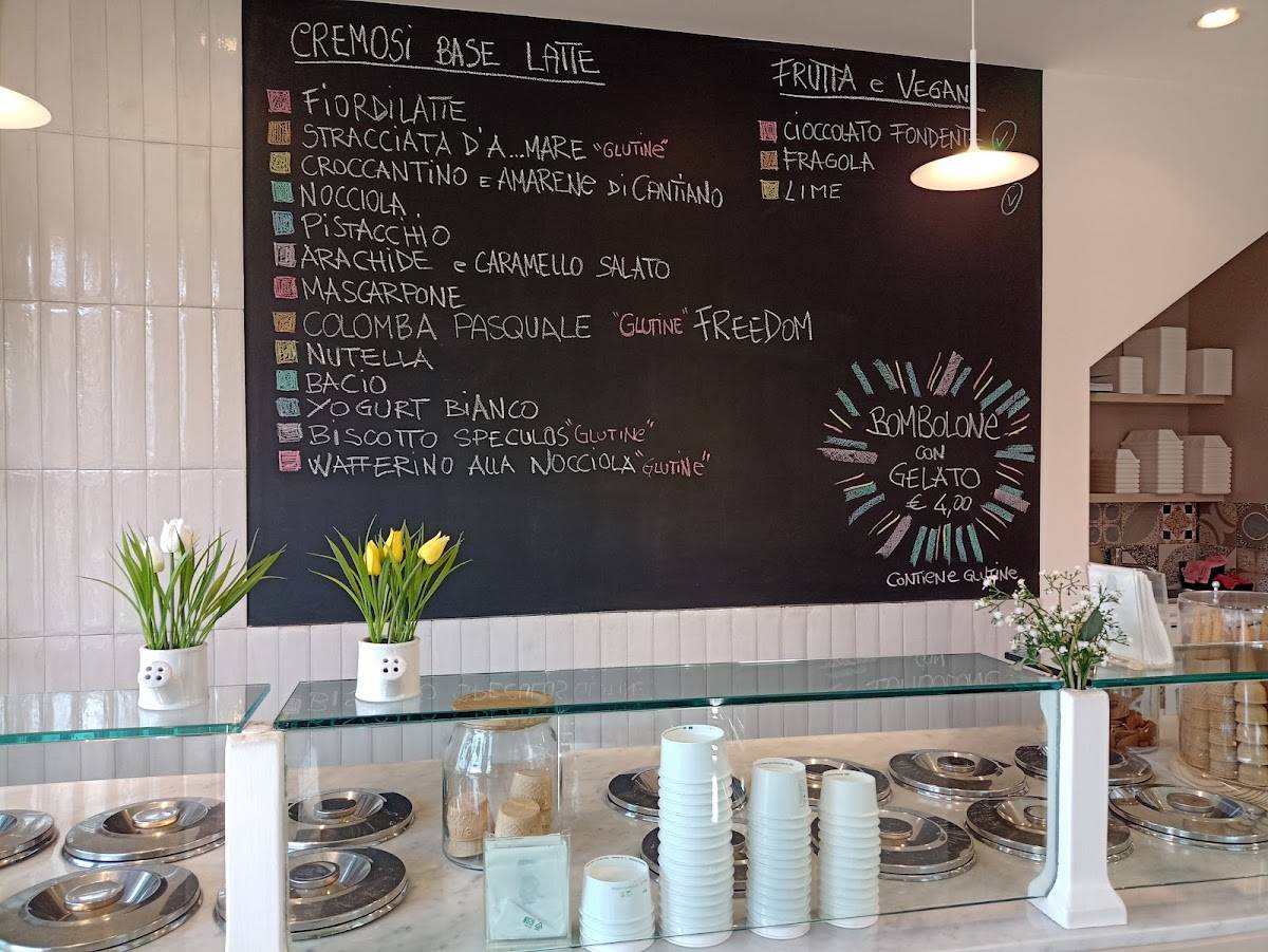 Menu di Gelato d'A...Mare 
