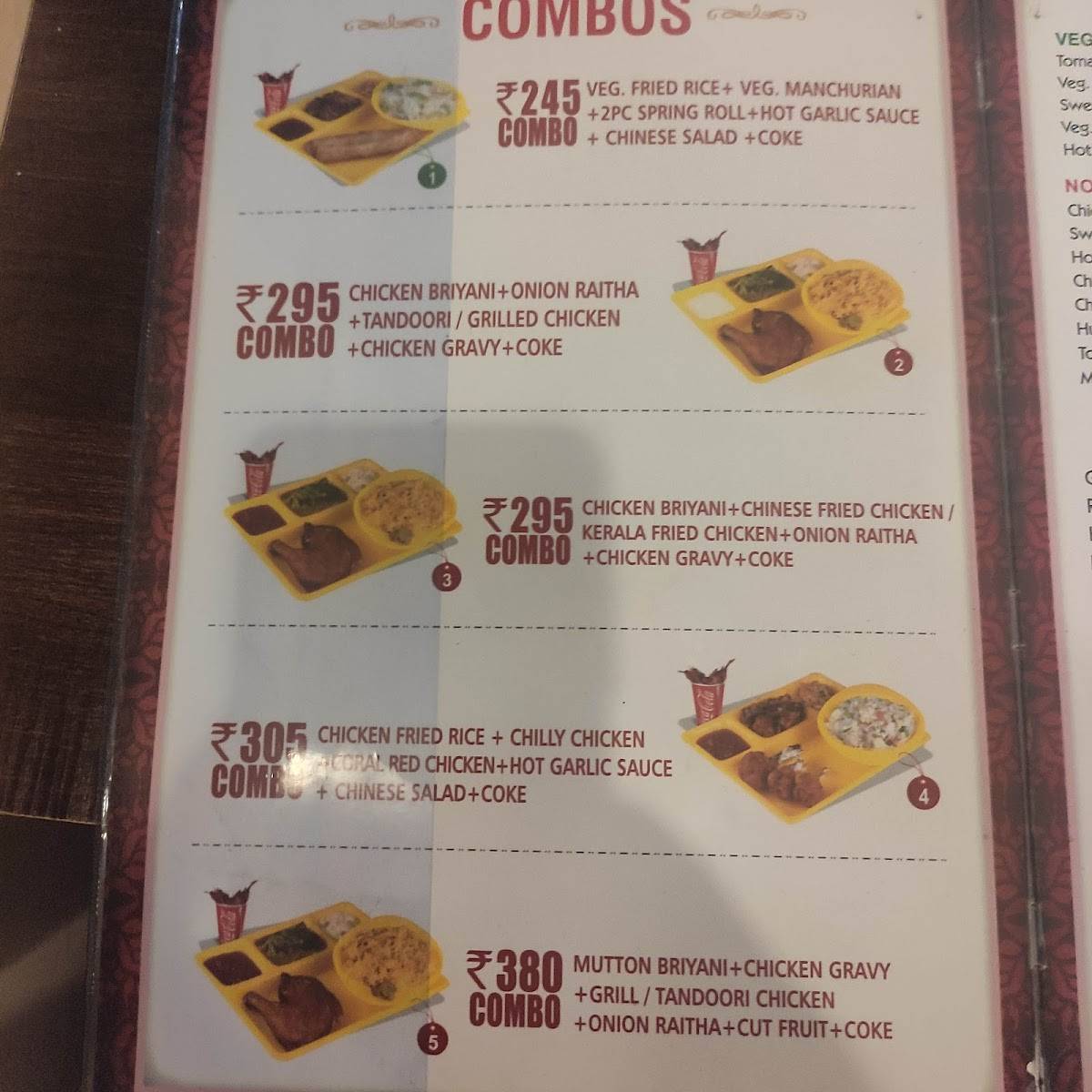 Gem Exprezz Multicuisine Restaurant menu