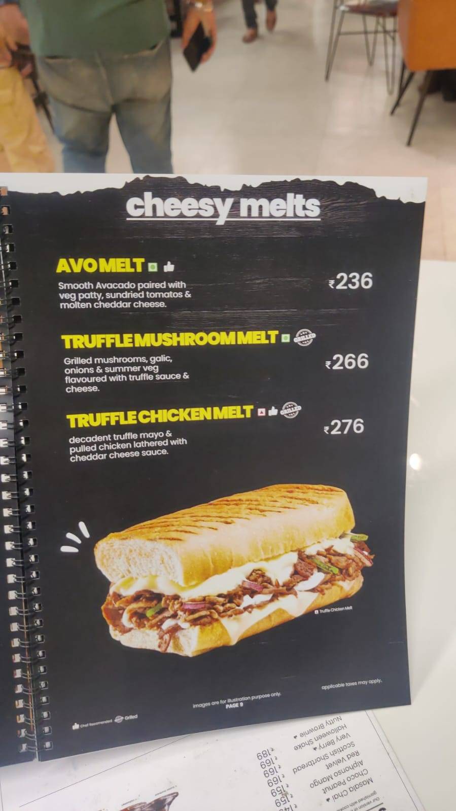 Gourmet By Biggies Burger : CDA (Cuttack) menu