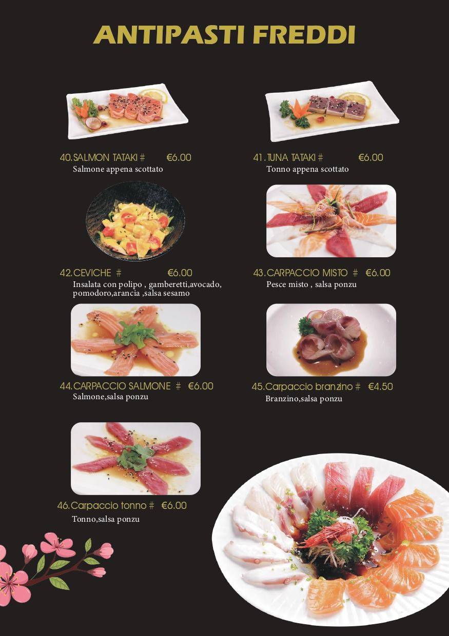 Menu di Heshi Sushi 