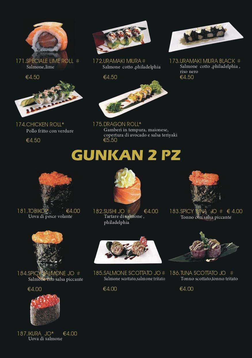 Menu di Heshi Sushi 