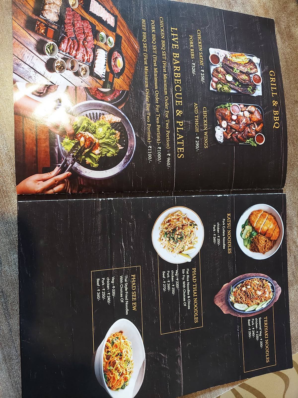 Hot Pot menu