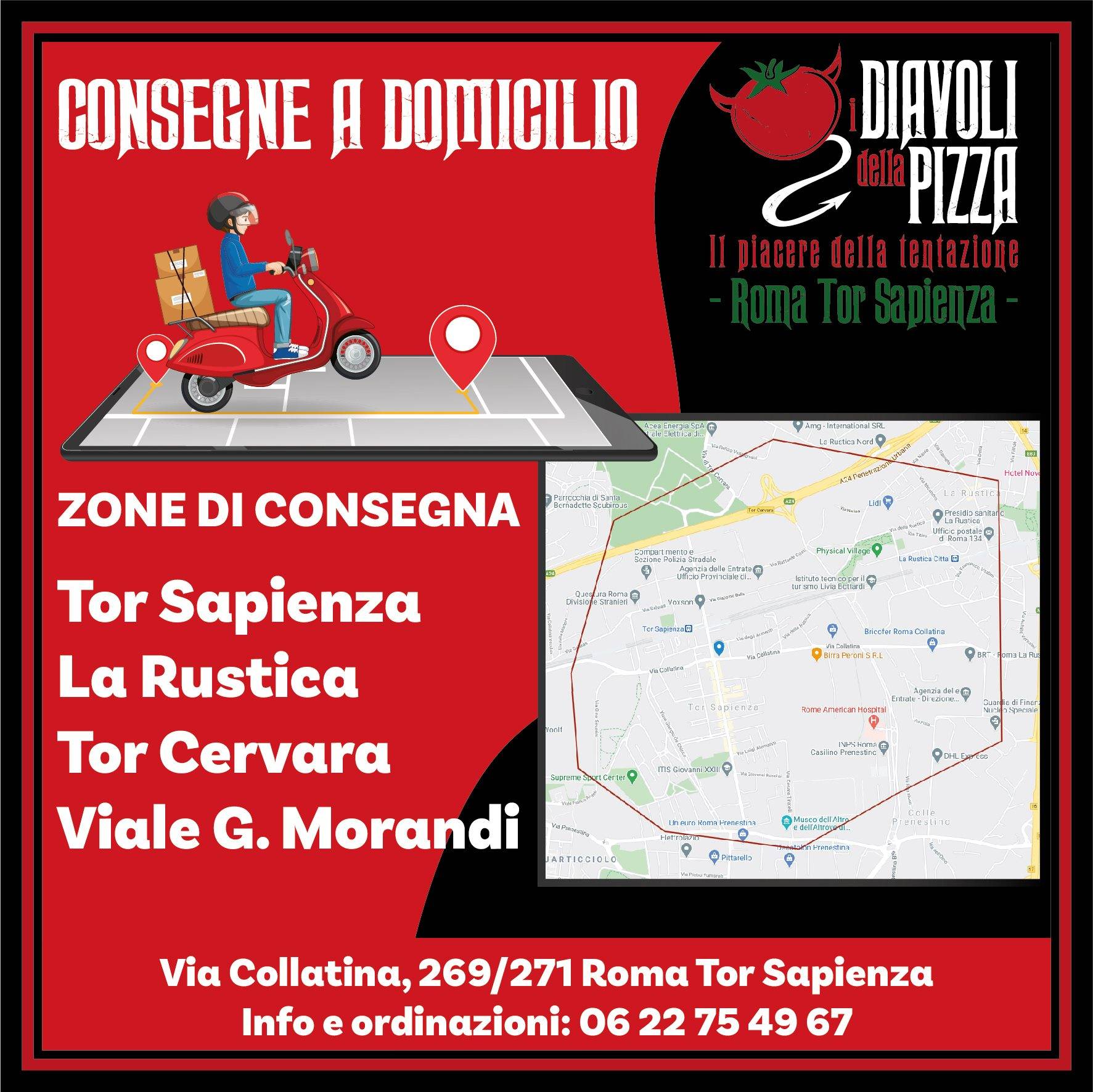 Menu di I Diavoli Della Pizza 