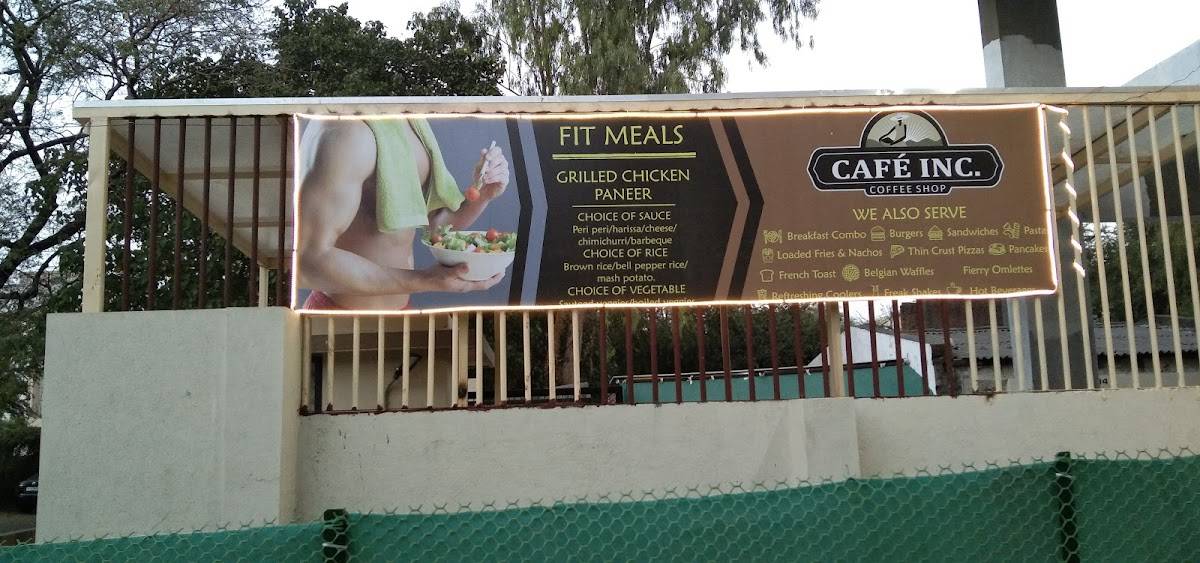 Inc Cafe menu