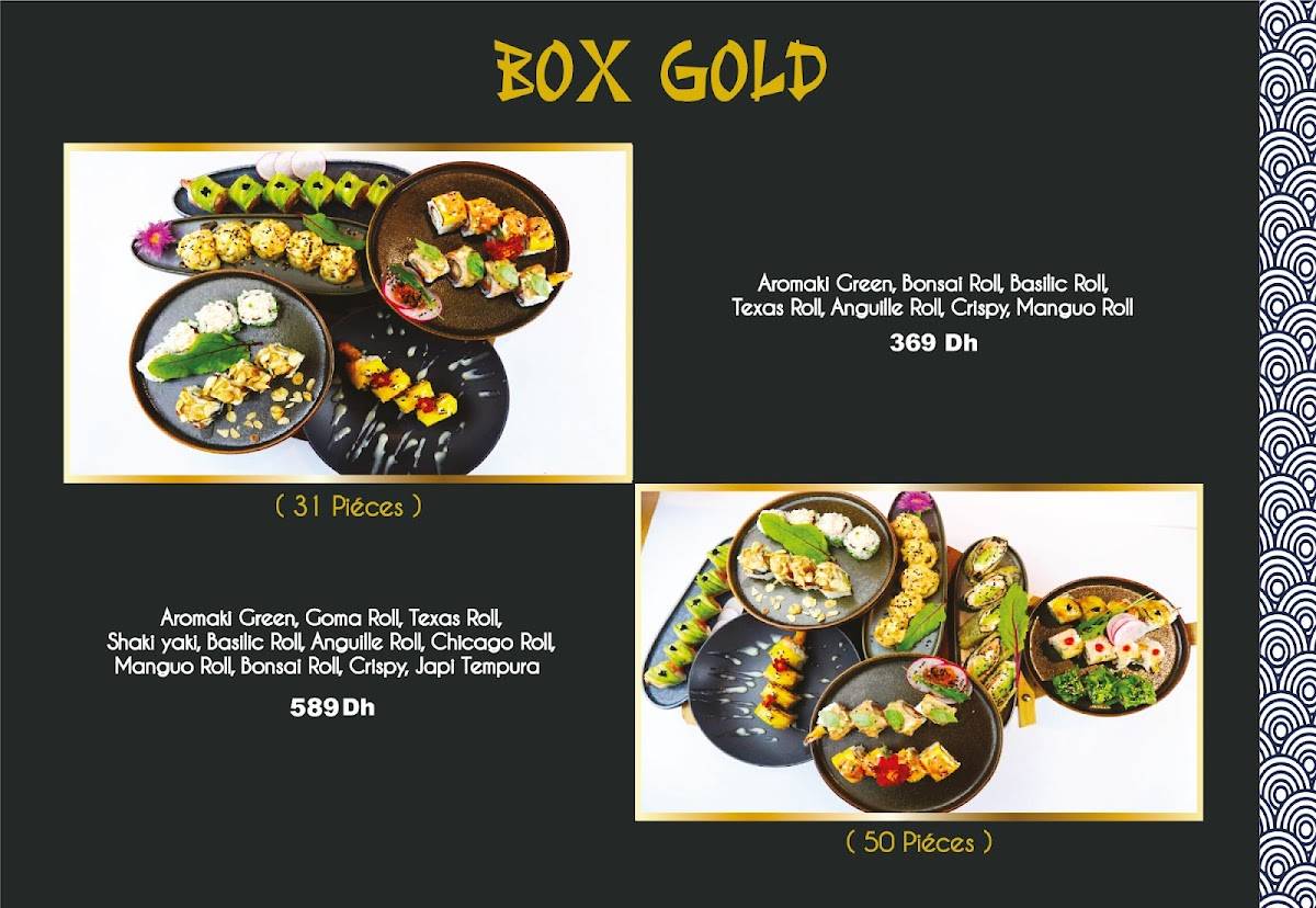 Menu de Japonezà Sushis-Thaï & Woks