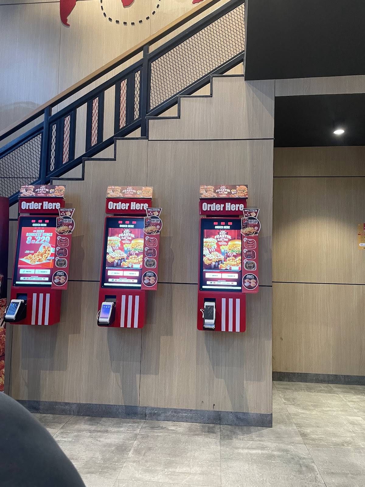 KFC menu