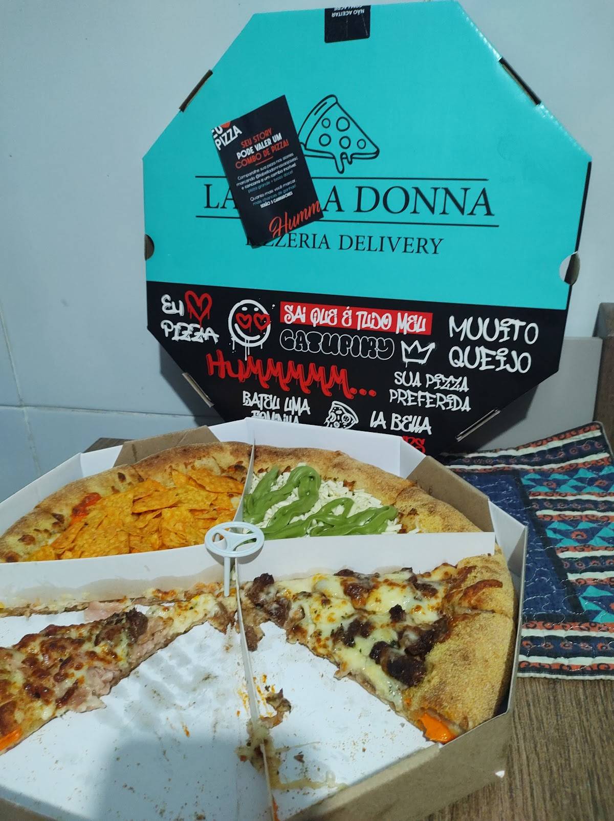 Menu em La Bella Donna Pizzeria São José, São José