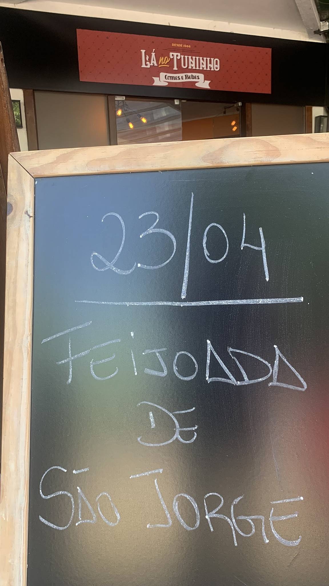 Restaurante Lá no Tuninho - Buffet de Feijoada e Comida Mineira cardápio