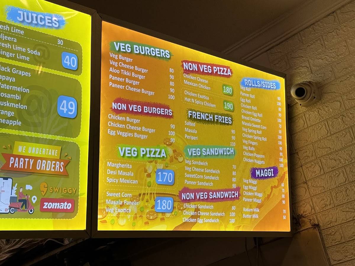 Lassi Story menu