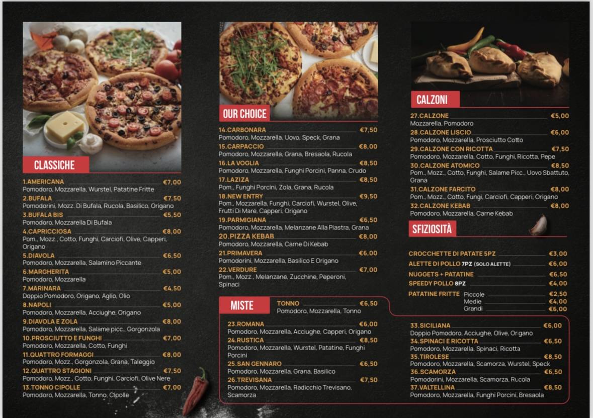 Menu di Laziza Kebab 