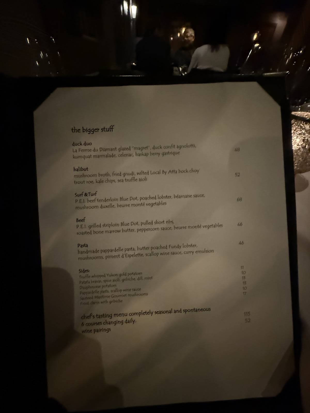 Menu de Little Louis' Oyster Bar & Fine Cuisine