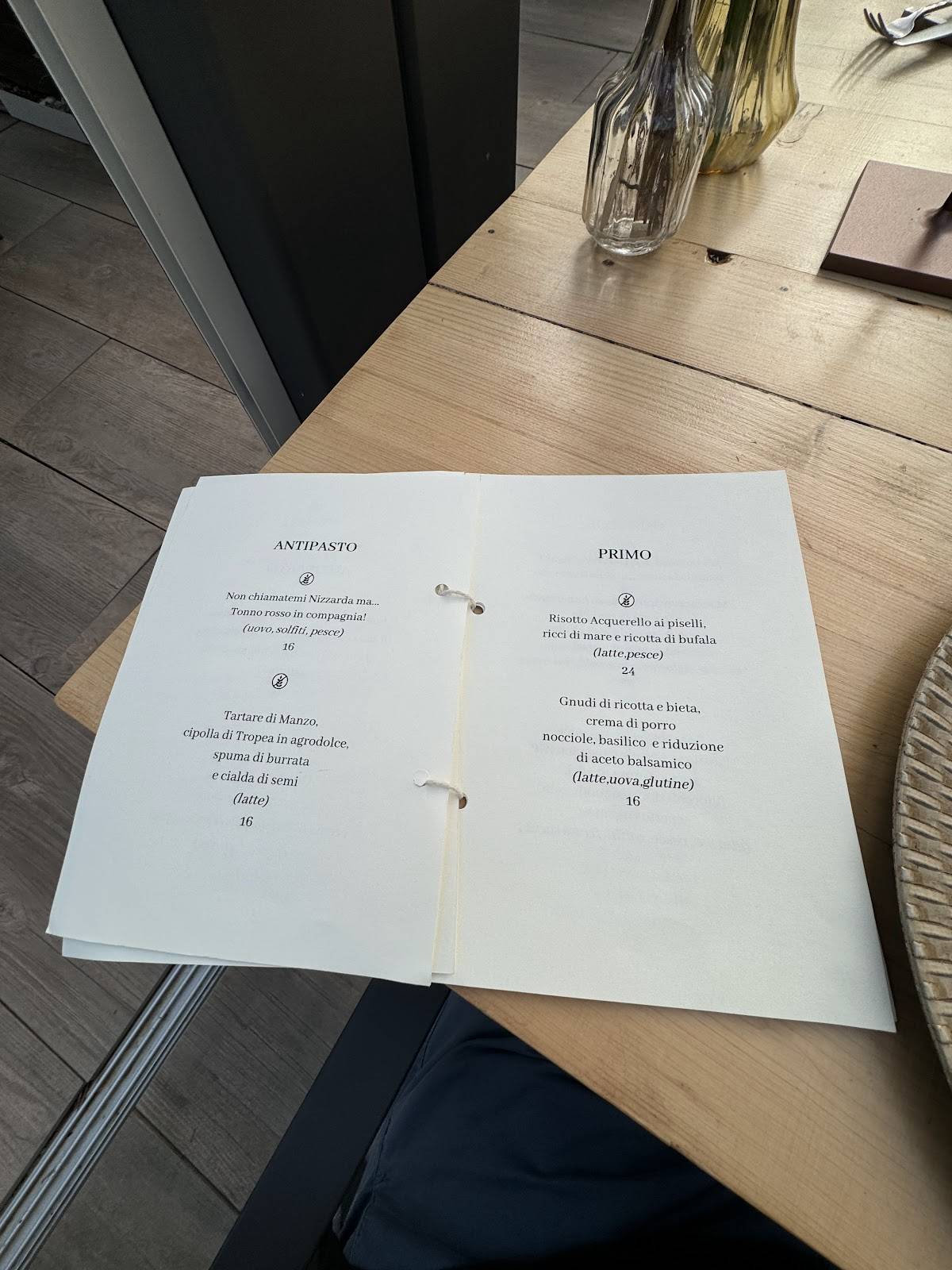 Menu di Loft 68 