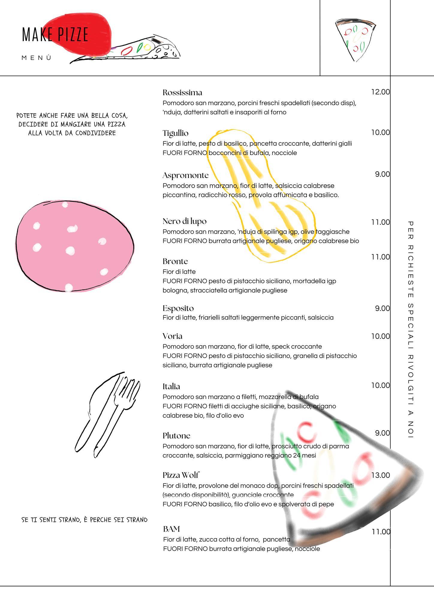 Menu di MAKE 