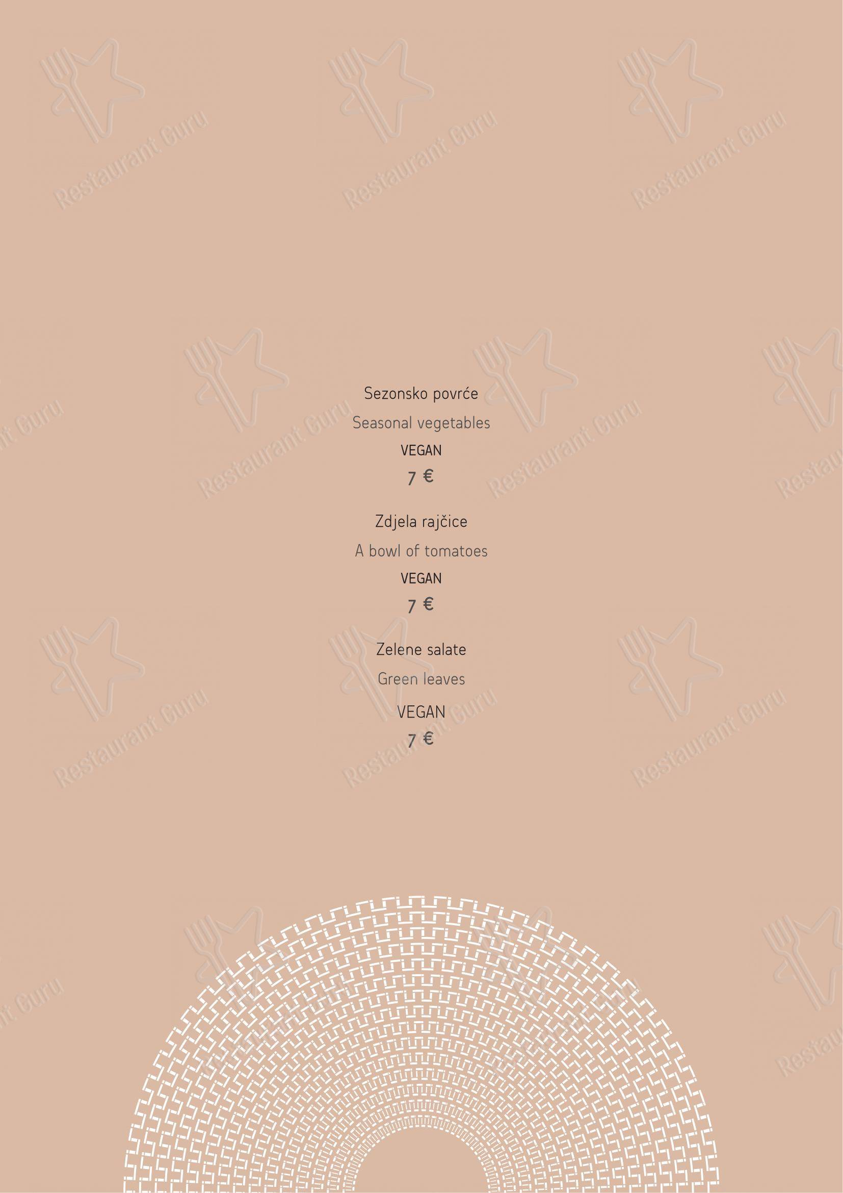 Menu bar per Restaurant Mediterraneo ristorante