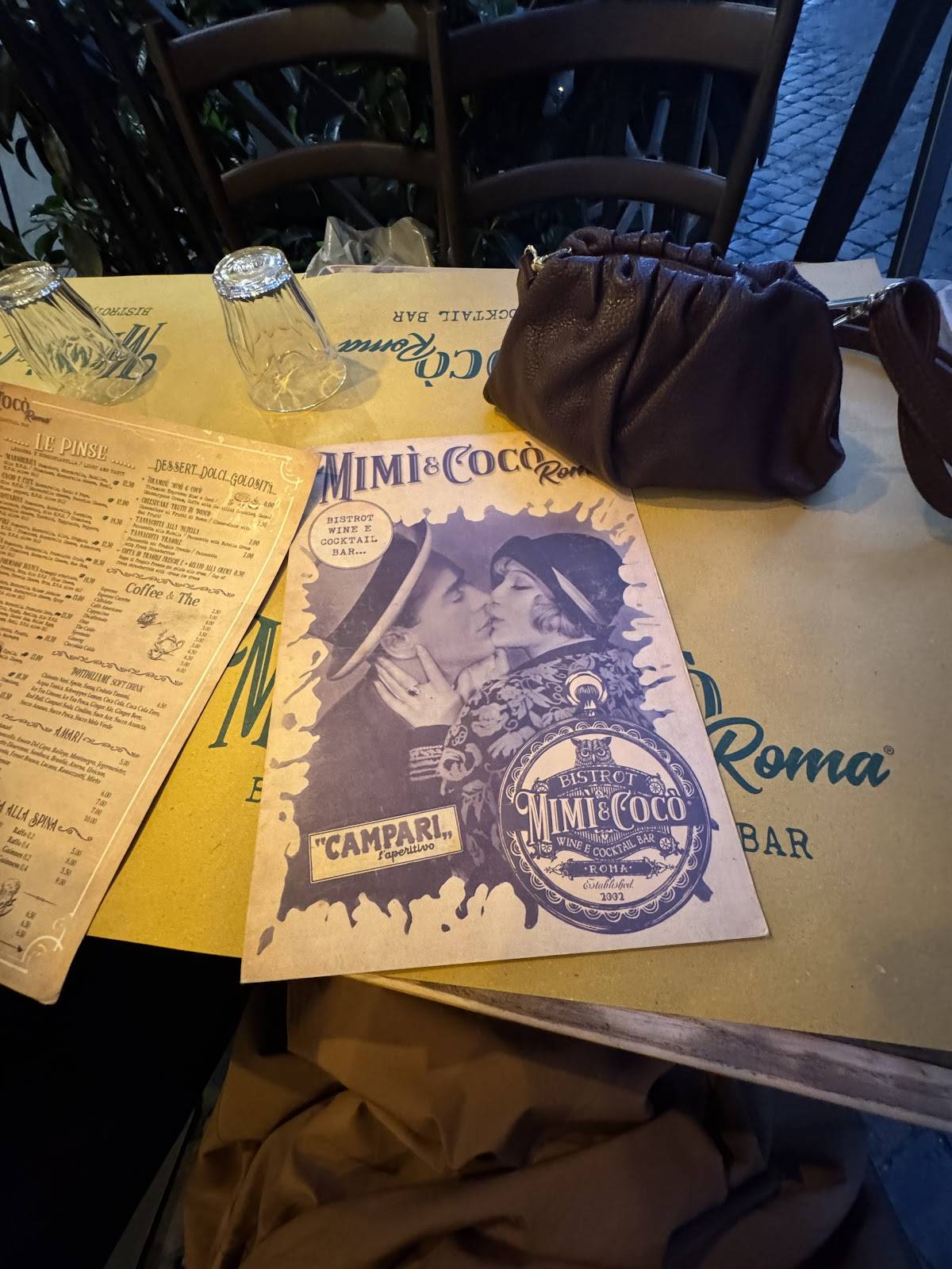 Menu di Mimì E Cocò Roma 