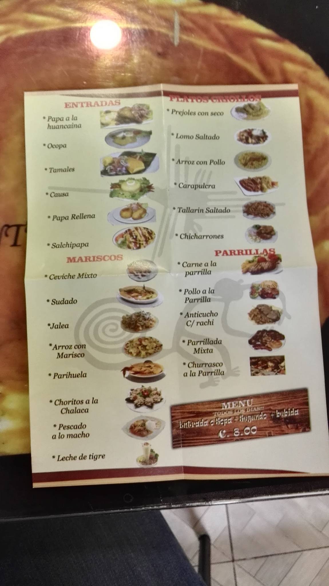 Menu di Mr Chicken 