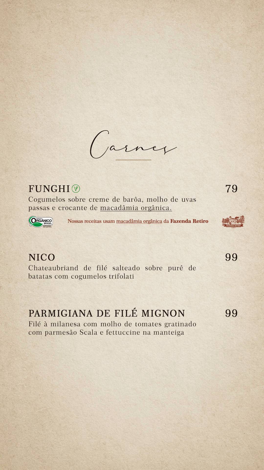 Nico Restaurante - Nico de Don Romano cardápio