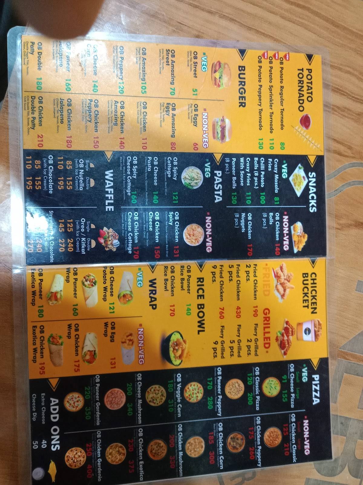 ONE BITE SILCHAR menu