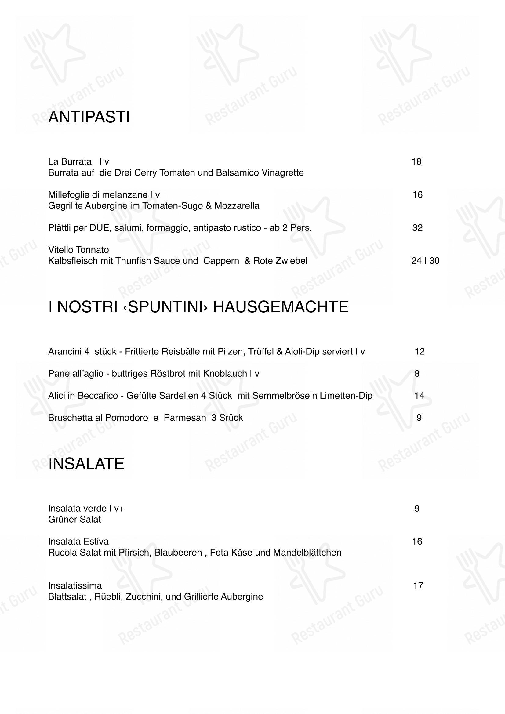 Restaurant Oxen in Wetzikon - Ночное меню