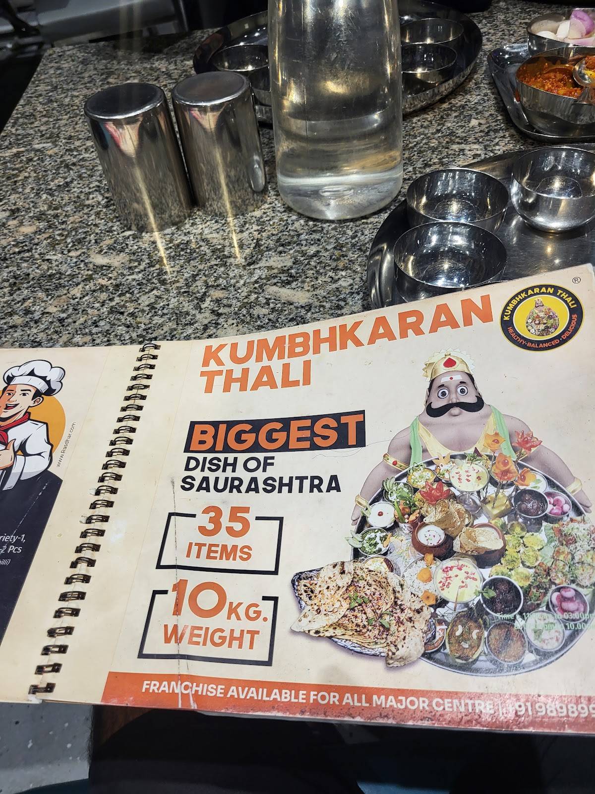 PATEL RESTAURANT DINING HALL- Best Dining Restaurant in Junagadh Kathiyawadi thali in Junagadh Gujarati Thali menu
