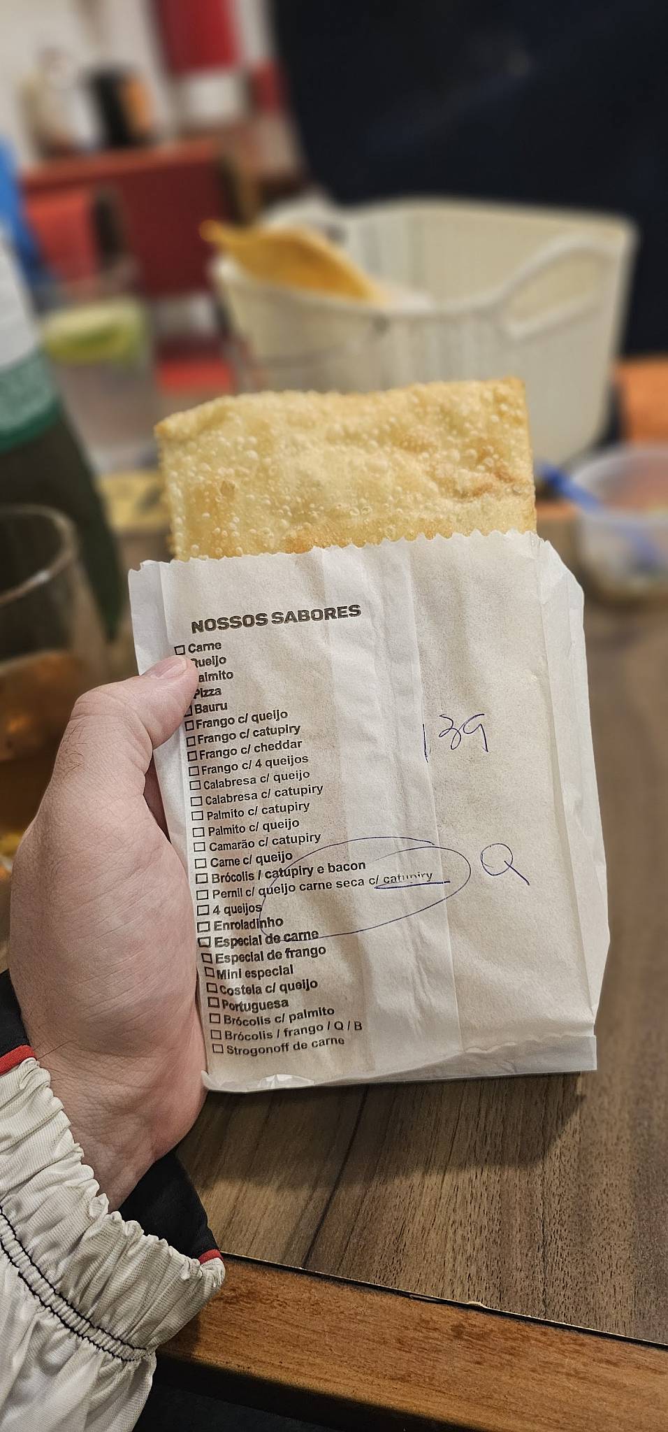 Pastelaria Kojima cardápio
