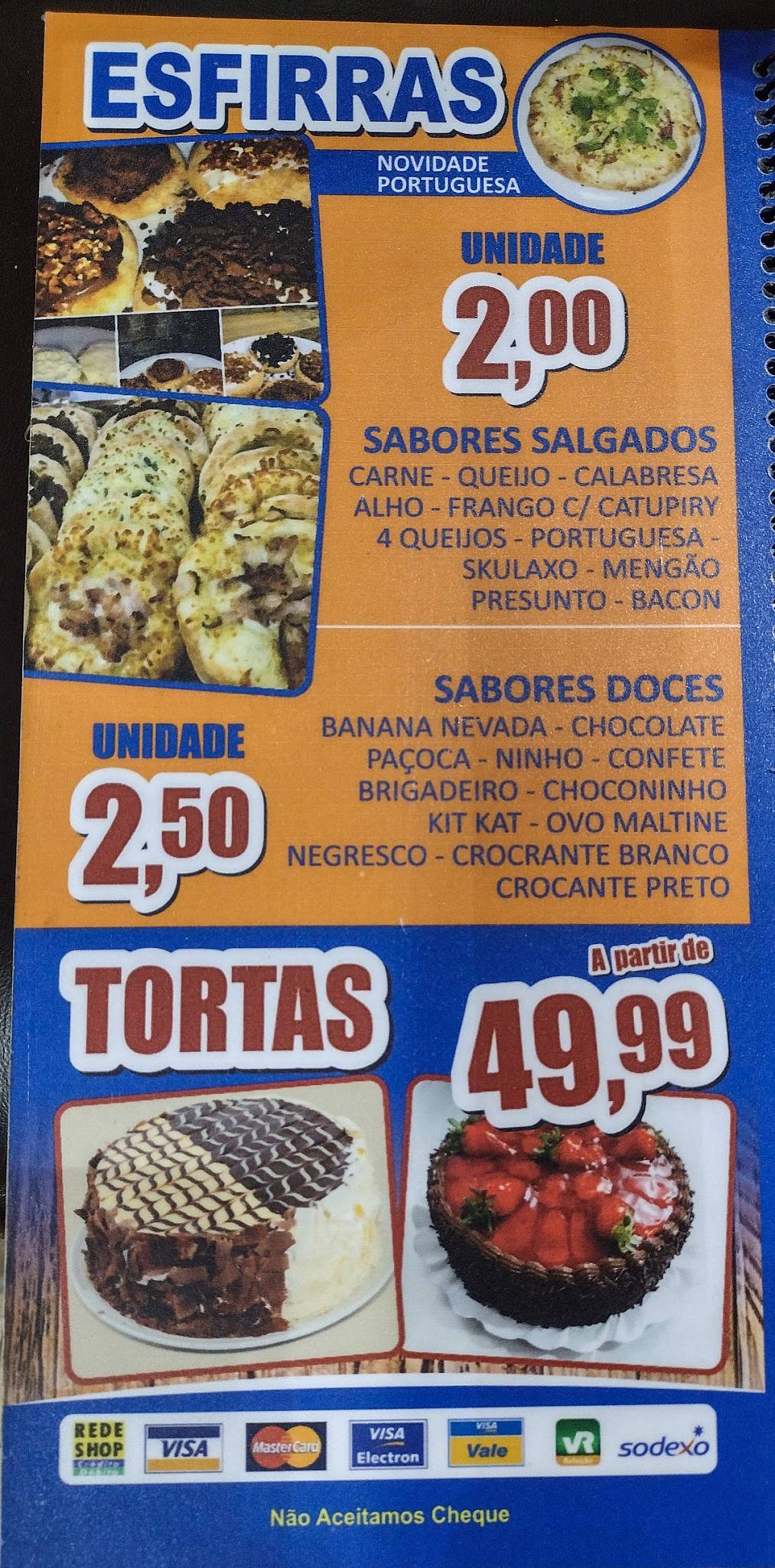 Pizzaria Skulaxo - Rodízio e Esfirra cardápio