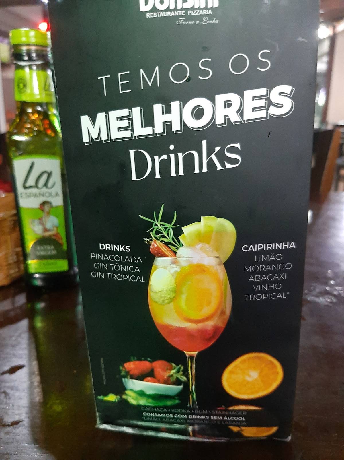 Pizzaria e Churrascaria DonSini Chapecó cardápio