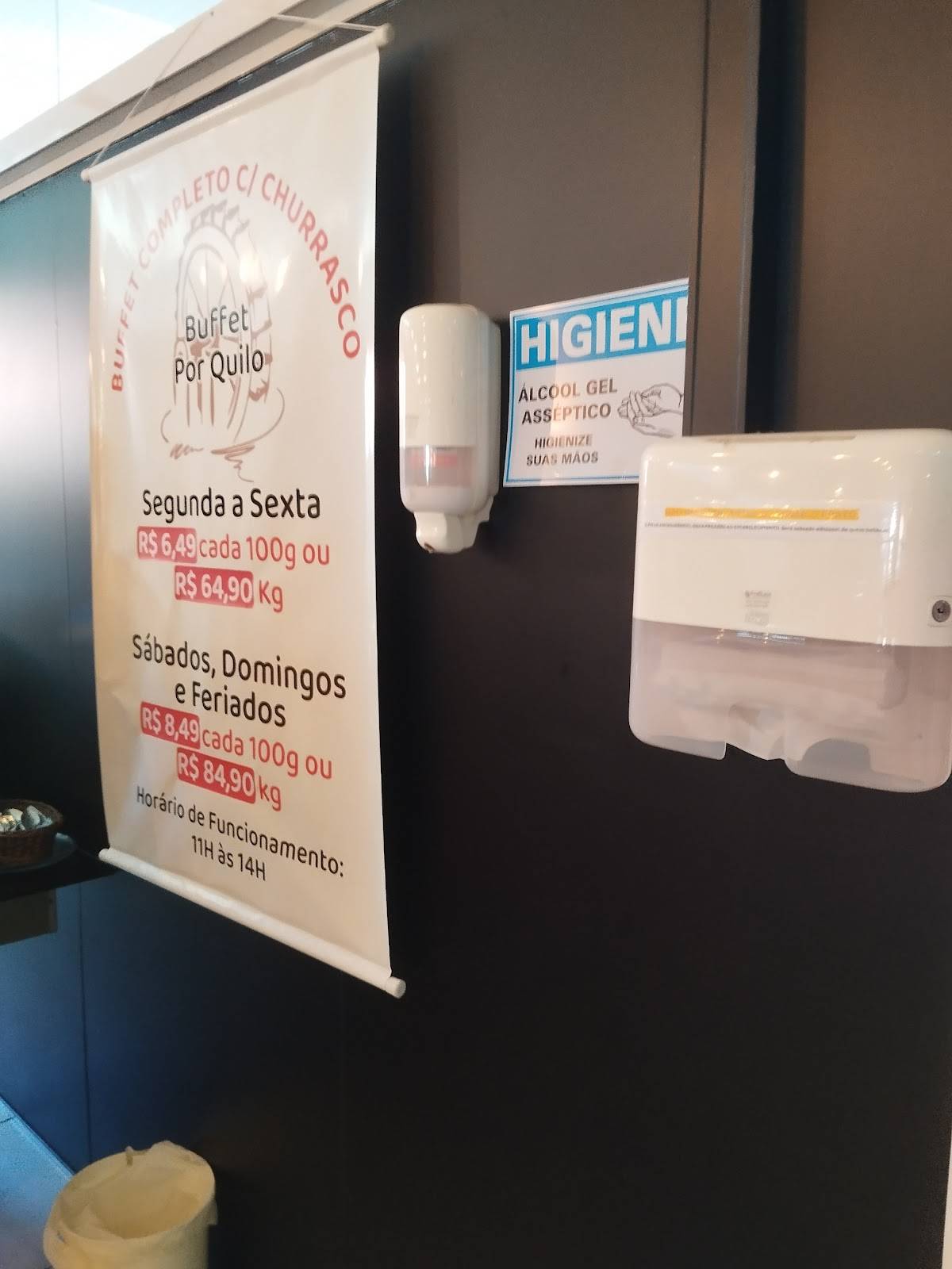 Restaurante Roda D'Água cardápio