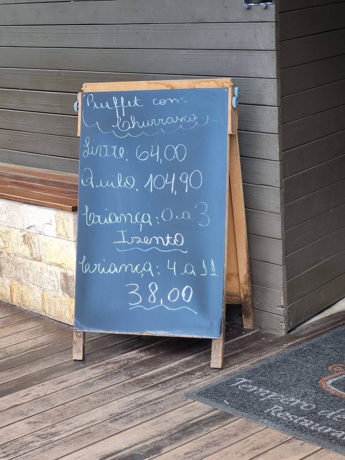 Restaurante Tempero de Gramado cardápio