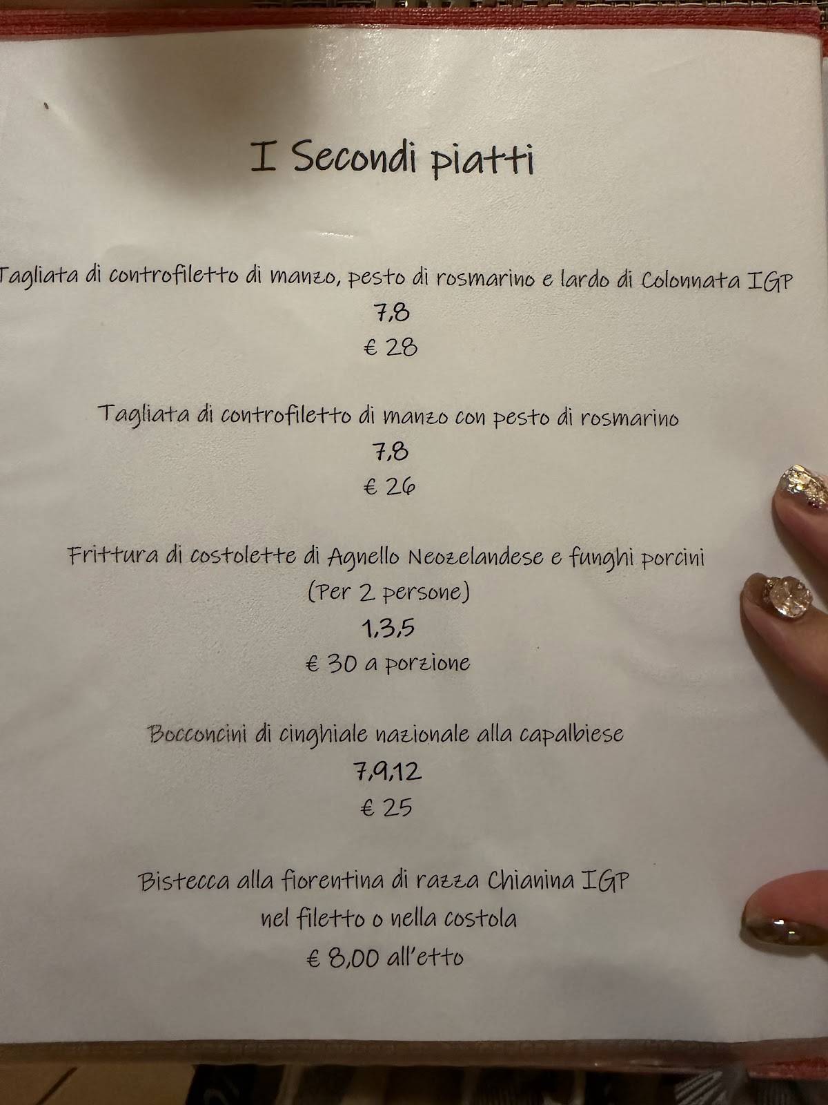 Menu di Rino 