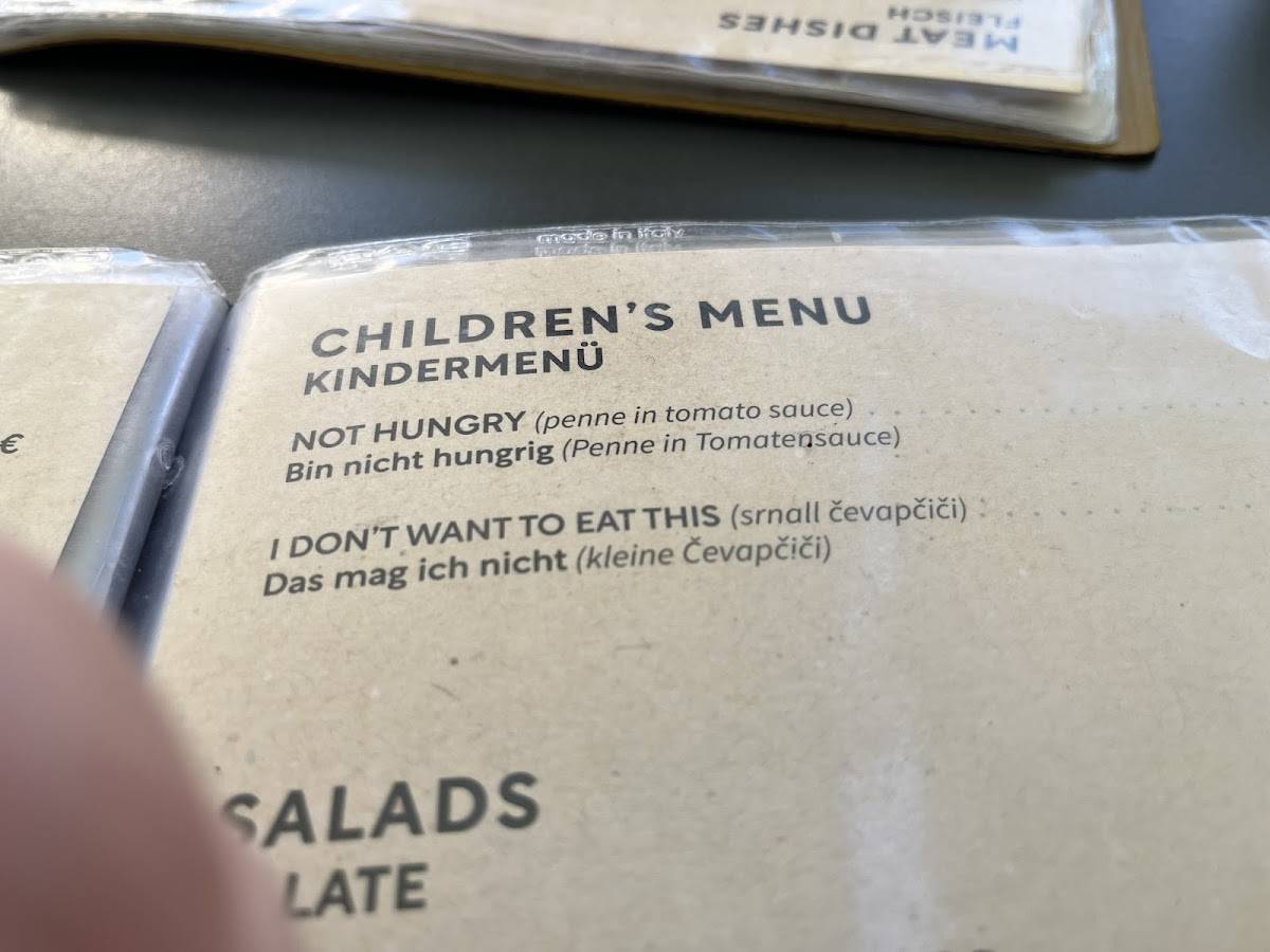 Menu di Rostelin 