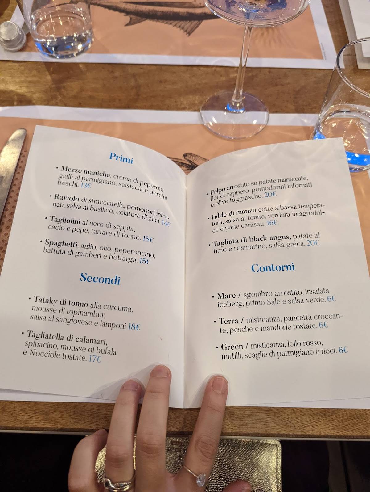 Menu di Sasaràl Bistrot 