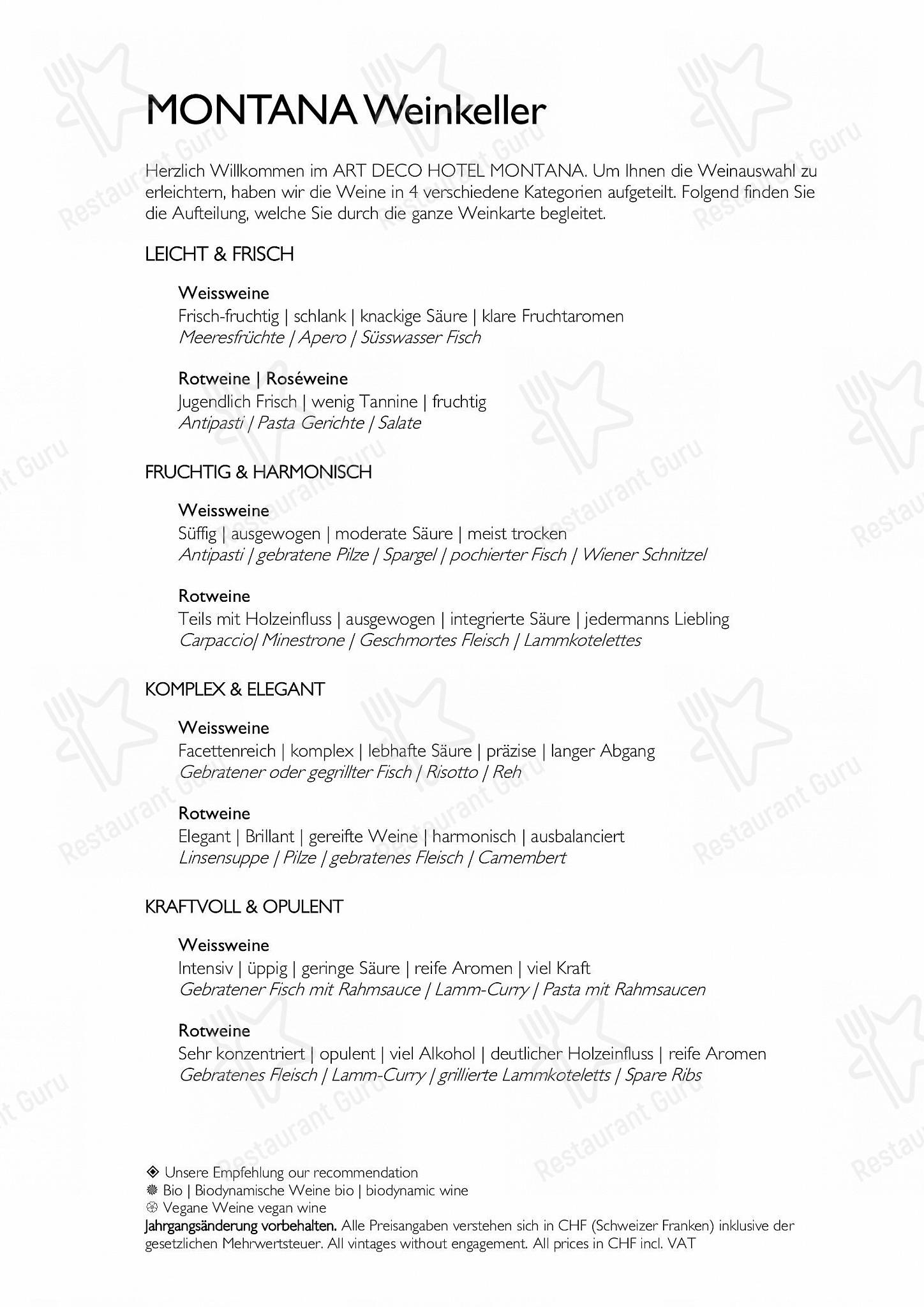 Restaurant Scala dans Lucerne - Menu Kids