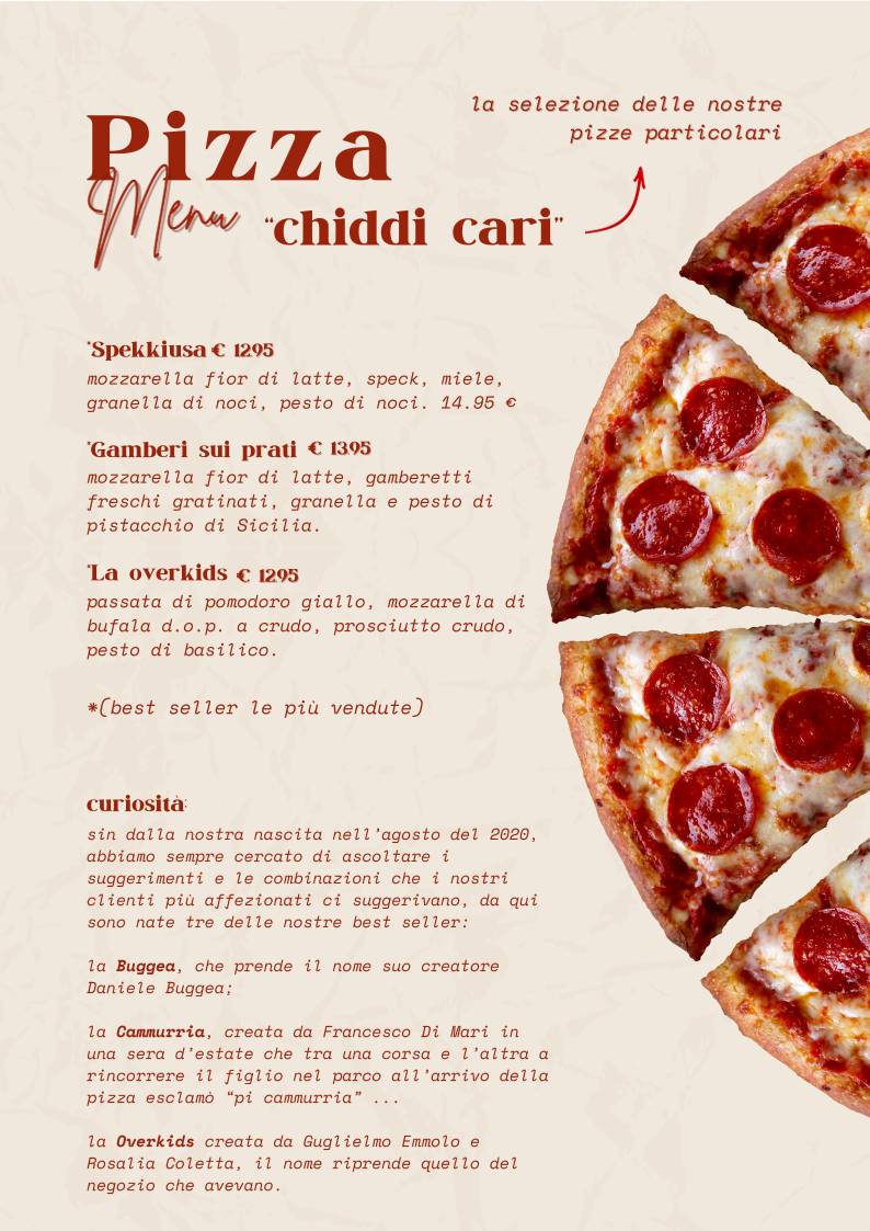 Menu di SiLiccu 