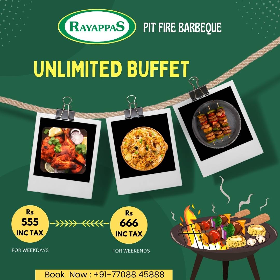 Sri Rayappas Restaurant menu
