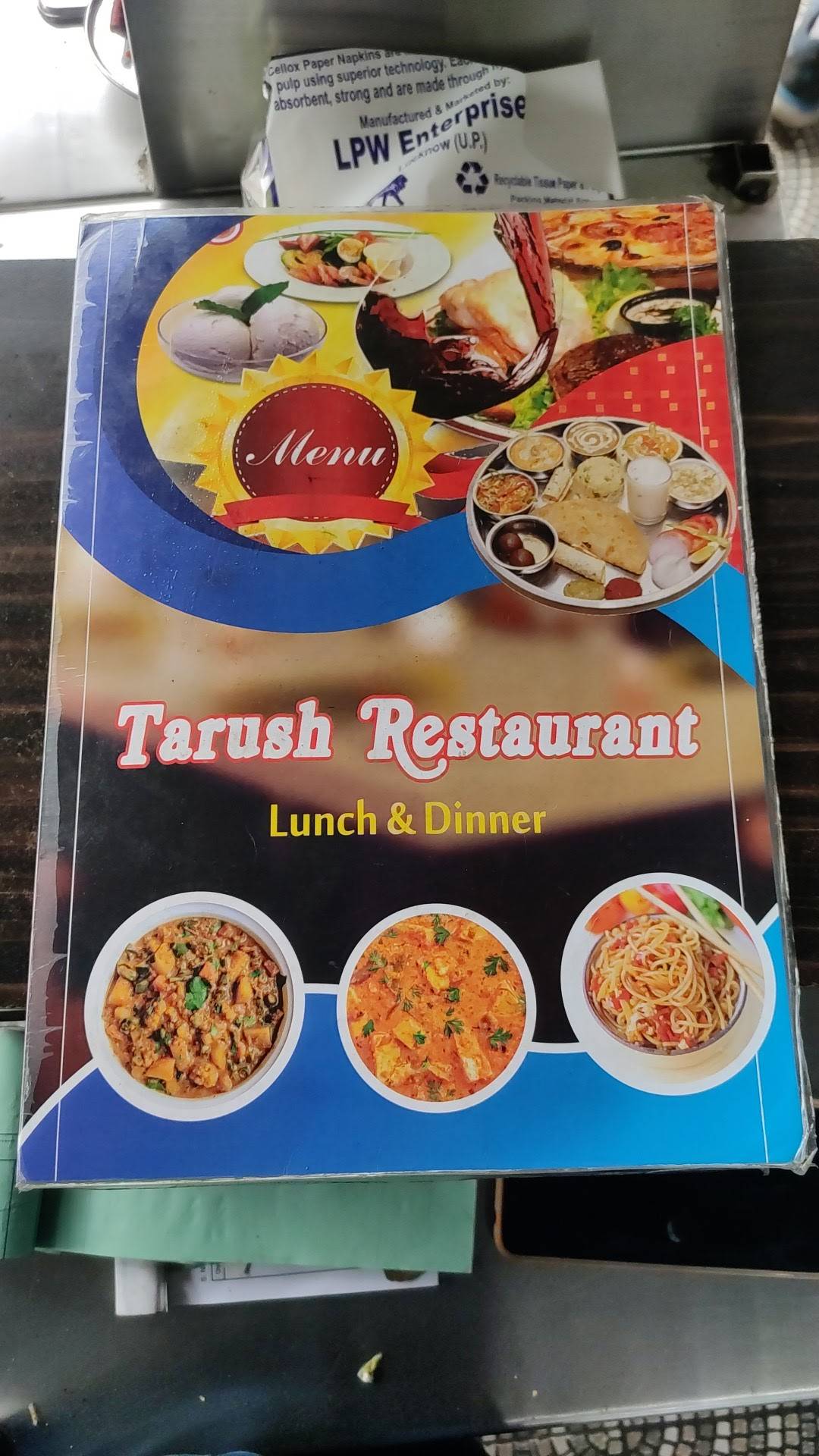 Tarush Restaurant And Banquet menu