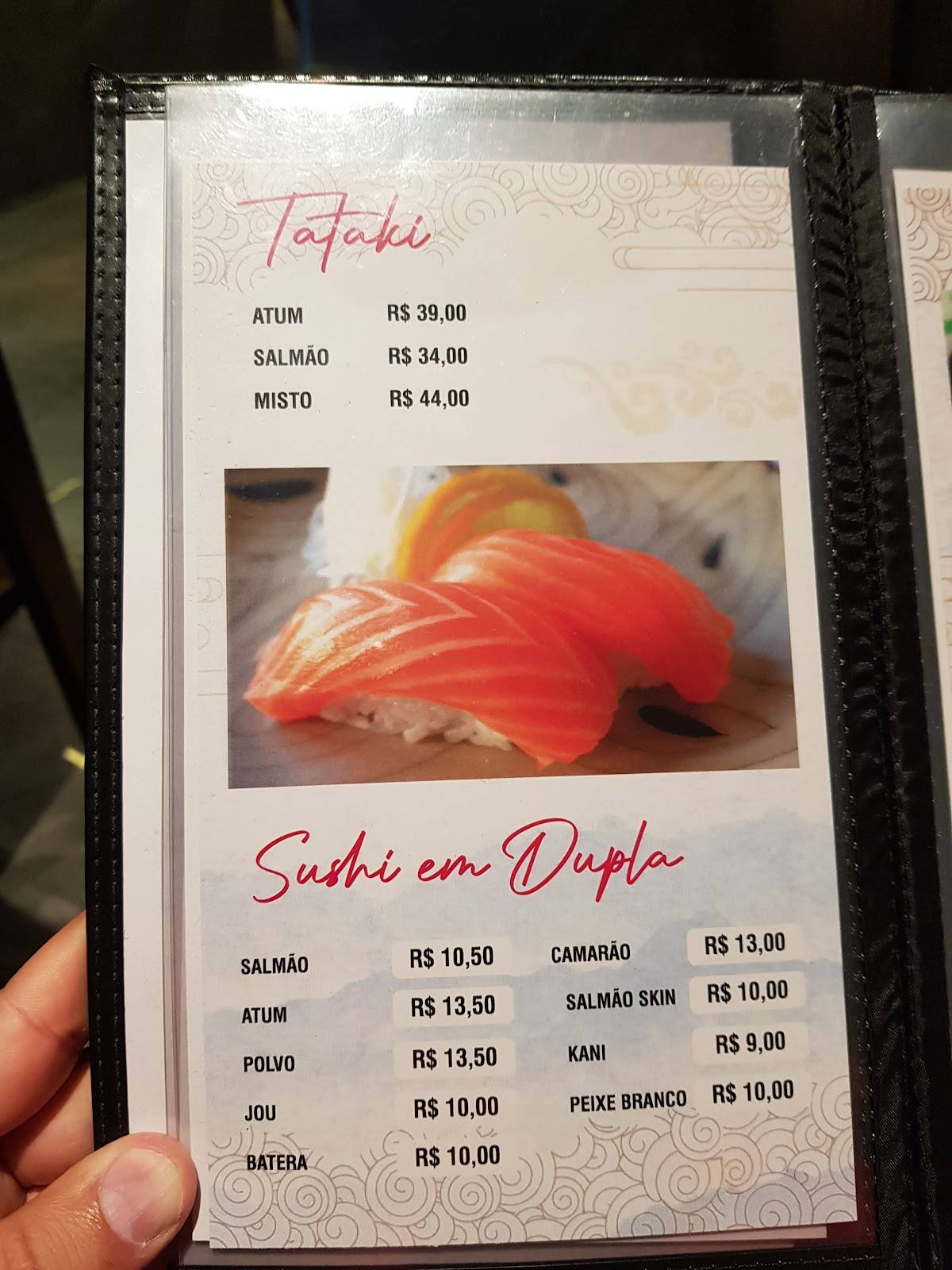 Terumi Sushi Ribeirão Pires cardápio
